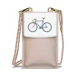 Minibag mit Stoffband Sand