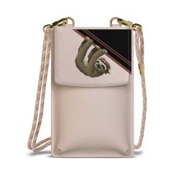 Minibag mit Stoffband Sand