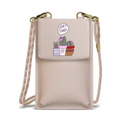 Minibag mit Stoffband Sand