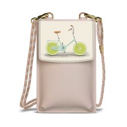 Minibag mit Stoffband Sand