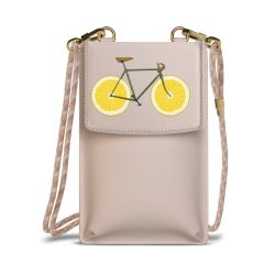 Minibag mit Stoffband Sand