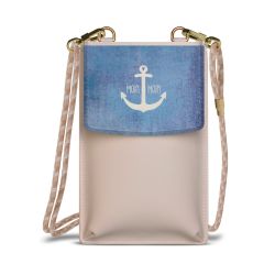 Minibag mit Stoffband Sand