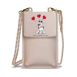 Minibag mit Stoffband Sand