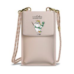 Minibag mit Stoffband Sand