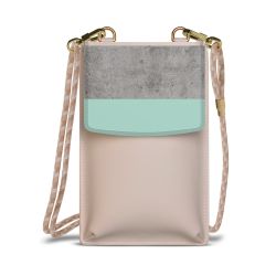 Minibag mit Stoffband Sand