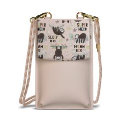 Minibag mit Stoffband Sand