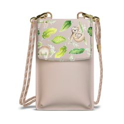 Minibag mit Stoffband Sand