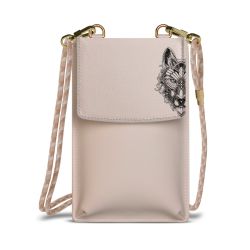 Minibag mit Stoffband Sand