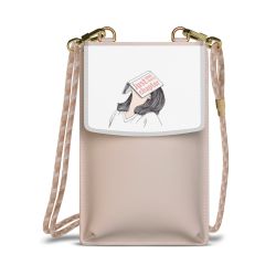 Minibag mit Stoffband Sand