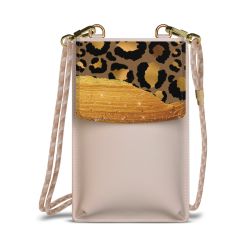 Minibag mit Stoffband Sand