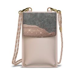 Minibag mit Stoffband Sand