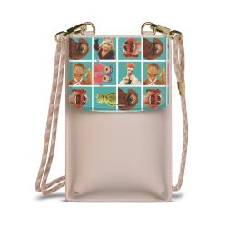 Minibag mit Stoffband Sand