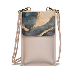 Minibag mit Stoffband Sand