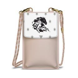 Minibag mit Stoffband Sand