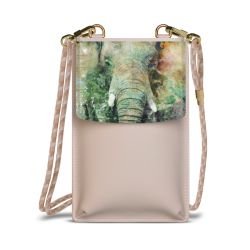 Minibag mit Stoffband Sand