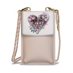 Minibag mit Stoffband Sand