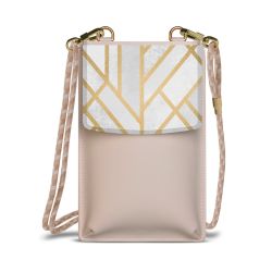 Minibag mit Stoffband Sand