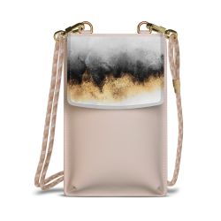 Minibag mit Stoffband Sand