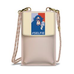 Minibag mit Stoffband Sand