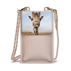 Minibag mit Stoffband Sand