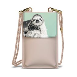 Minibag mit Stoffband Sand