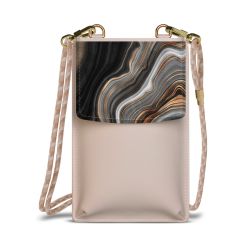 Minibag mit Stoffband Sand