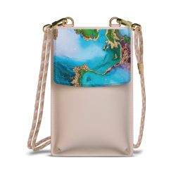 Minibag mit Stoffband Sand