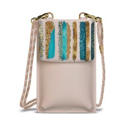 Minibag mit Stoffband Sand