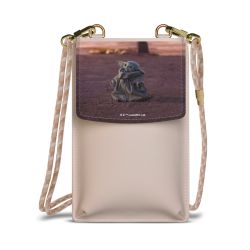 Minibag mit Stoffband Sand