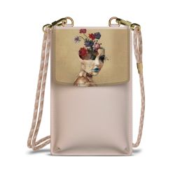 Minibag mit Stoffband Sand