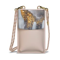 Minibag mit Stoffband Sand