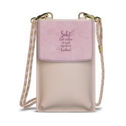 Minibag mit Stoffband Sand