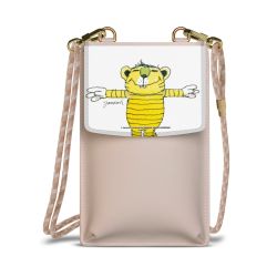 Minibag mit Stoffband Sand