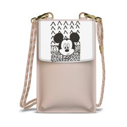 Minibag mit Stoffband Sand