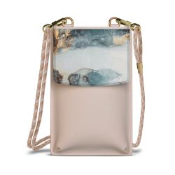 Minibag mit Stoffband Sand