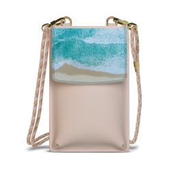 Minibag mit Stoffband Sand