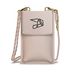 Minibag mit Stoffband Sand