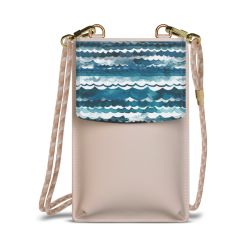 Minibag mit Stoffband Sand