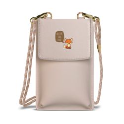 Minibag mit Stoffband Sand