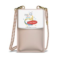 Minibag mit Stoffband Sand