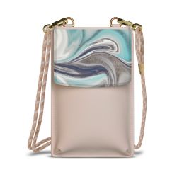 Minibag mit Stoffband Sand