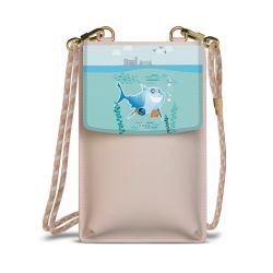 Minibag mit Stoffband Sand