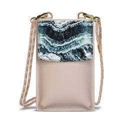 Minibag mit Stoffband Sand