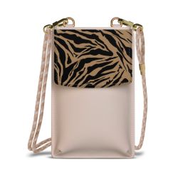 Minibag mit Stoffband Sand