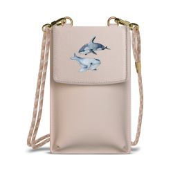 Minibag mit Stoffband Sand