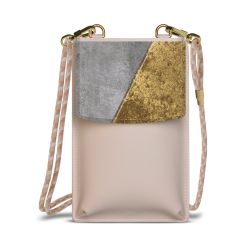 Minibag mit Stoffband Sand