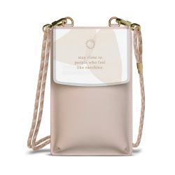 Minibag mit Stoffband Sand