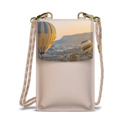 Minibag mit Stoffband Sand