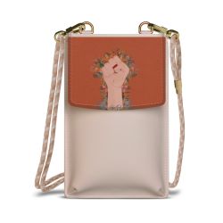 Minibag mit Stoffband Sand