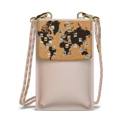 Minibag mit Stoffband Sand